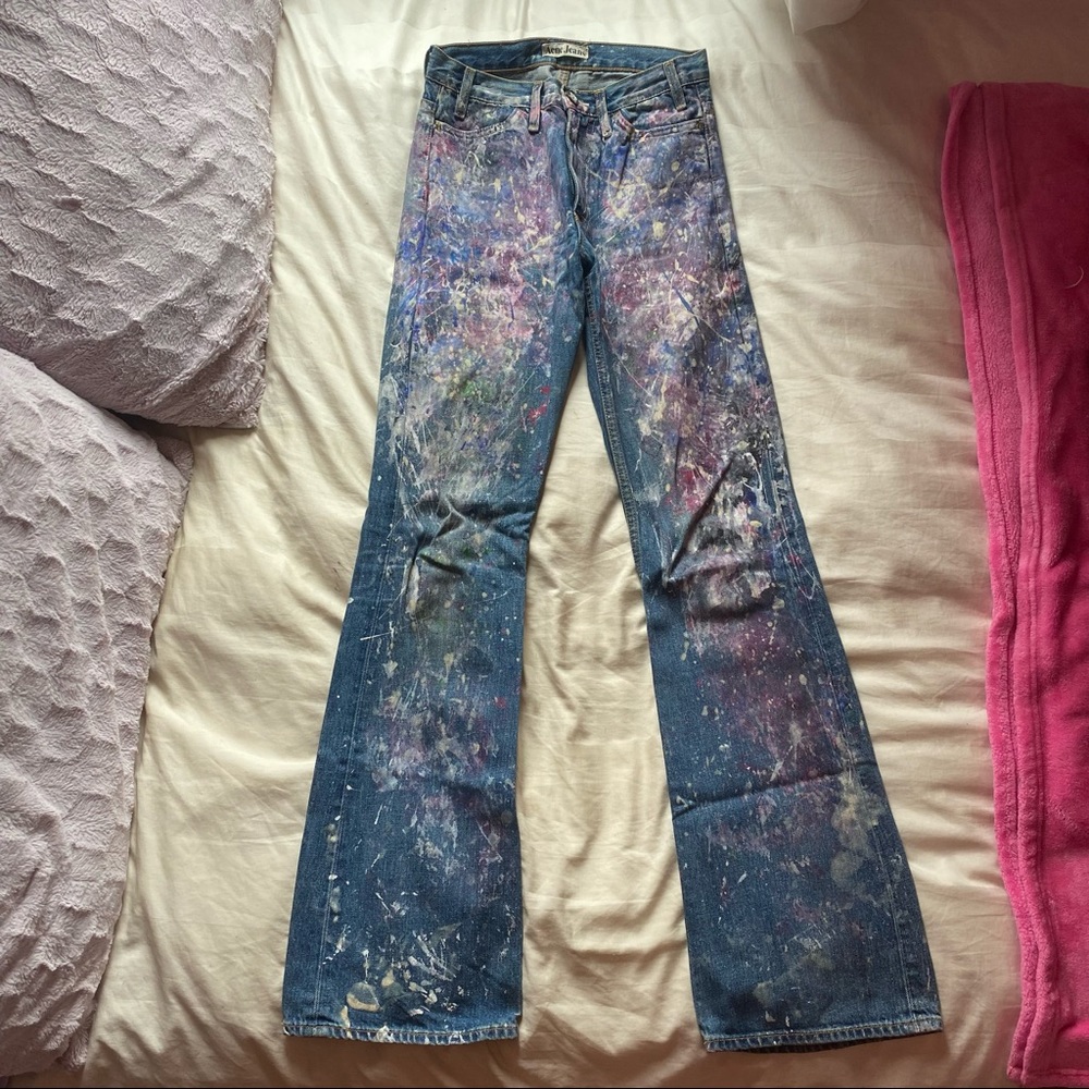 Splatter paint Acne Jeans